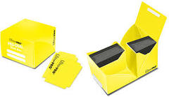 Ultra Pro Deck Box: PRO Dual Deck Box Yellow - (180 ct.)